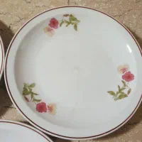 سه عدد بشقاب چینی قدیمی و ۵عدد فنجان ارکوپال وغیره|ظروف سرو و پذیرایی|تهران, زنجان جنوبی|دیوار