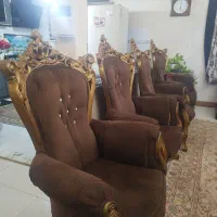 مبل سلطنتی ۹ نفره چوب راش