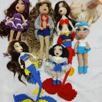 عروسک دستبافت ژورنالی