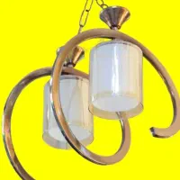 لوستر دو شاخ فنر