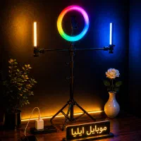 سه پایه نگهدارنده موبایل و رینگ لایت T 360