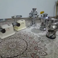 ۲عدد سماور نفتی وچرخ گوشت|سماور، چای‌ساز، قهوه‌ساز|نسیم‌شهر, |دیوار