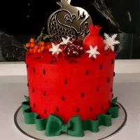 کیک تولد خامه ای و فوندانت فینگر فود دسر ژله|خدمات پذیرایی، مراسم|مشهد, دوست آباد|دیوار