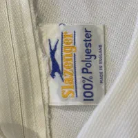 پیراهن تنیس انگلیسی سایز ۳۸-۴۰ با نوار نارنجی -سبز|لباس|تهران, فرمانیه|دیوار