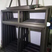 پنجره آلمینیومی صنایع سنگین|مصالح و تجهیزات ساختمان|سنگر, |دیوار