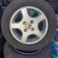 رینگ تورنادو ۲۰۷ ۲۰۶ پژو با چهار عدد لاستیک