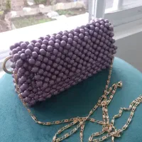 کیف مرواریدی دستساز.     (  فروشگاه )