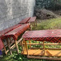 میز صندلی|صندلی و نیمکت|اسالم, |دیوار