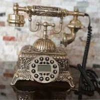 تلفن رومیزی برنز