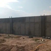 سیمان کاری نما پشت کار