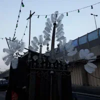 علامت ۳ تیغ چوب بلند-علامت محرم