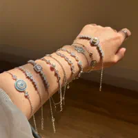 نقره جات زنانه مردانه دستبند گردنبند انگشترگوشواره