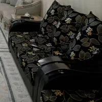 مبلمان با عسلی شیشه ای