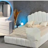 سرویس تخت خواب ۲ نفره چستر لمسه تختخواب تشک مدل۱۱۲|تخت و سرویس خواب|شیراز, عادل آباد|دیوار