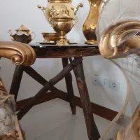 سماور برنج ۴لیتری|صنایع دستی و سایر لوازم تزئینی|الیگودرز, |دیوار