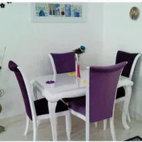 میز غذاخوری 4نفره|میز و صندلی غذاخوری|شازند, |دیوار