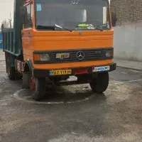 اجر وسفال و ماسه با خاور و بنز تک