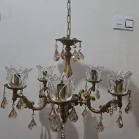 دو عدد لوستر برنز