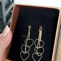 گوشواره دخترانه طرح قلب