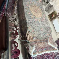 فرش دستبافت،5×8،کرمان مارک اژدری ،آنتیک