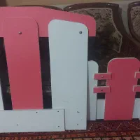 تخت خواب تک نفره دخترانه