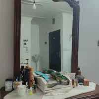آیینه تاج دار چوبی