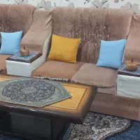 یک دست مبل ۷نفره|مبلمان خانگی و میز عسلی|بیرجند, |دیوار
