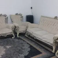 مبل هفت نفر چوب گردو