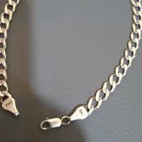 دستبند نقره ایتالیایی در حد نو