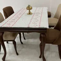 یک دست مبل ۸ نفره همرا با میز نهار خوری|مبلمان خانگی و میز عسلی|تهران, مقدم|دیوار