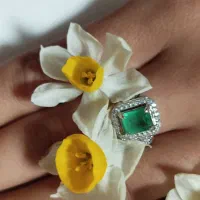 انگشتر زمرد زنانه|جواهرات|مشهد, فدک|دیوار