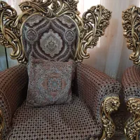 مبلمان سلطنتی ومیز ناهار خوری.|مبلمان خانگی و میز عسلی|قم, آذر (نکویی)|دیوار