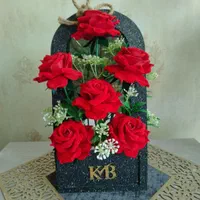 باکس گل|گل مصنوعی|اصفهان, لاله|دیوار