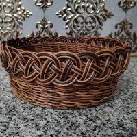 سبدهای دست بافت پلاستیکی