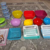 ظروف پلاستیکی سالم و نو