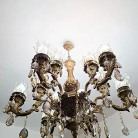 لوستر برنز|لوستر و چراغ آویز|سهند, |دیوار