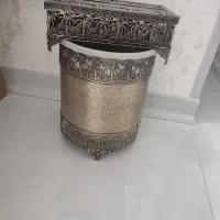 سطل و جا دستمال کاغذی. بانکه. جا کیکی