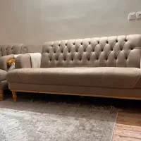 مبل ۷ نفره ساخت سفارشی معاوضه بافرش دست بافت