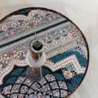 اباژور صحیح سالم  رنگ قهو ای|چراغ خواب و آباژور|تهران, تهرانپارس شرقی|دیوار