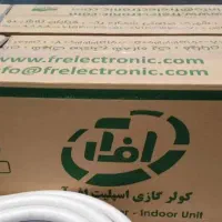 کولر گازی اسپیلت fr آف آر 18000 نو و پلمپ|کولر گازی و فنکوئل|شیراز, پشم شیشه|دیوار
