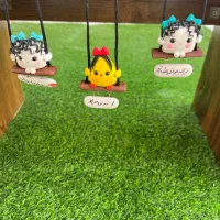 مجسمه و رو داشبوردی و ماگ های خمیری
