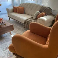 مبل سالم و در حد نو|مبلمان خانگی و میز عسلی|زنجان, |دیوار