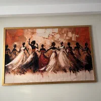 قاب زنان رقصنده سایز ۱در ۲