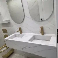 ساخت تخصصی روشویی سرامیکی|لوازم سرویس بهداشتی|سنندج, |دیوار