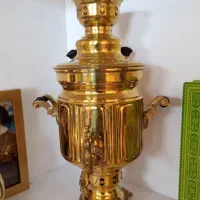 سماور زغالی برنز نونو چهار لیتری