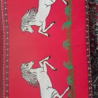 پشتی دست بافت طرح قشقایی