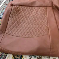 روکش صندلی چرم قهوه ای