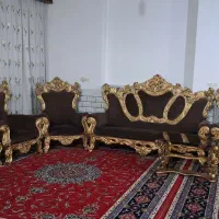 مبل سلطنتی ۹نفره|مبلمان خانگی و میز عسلی|مبارکه, |دیوار