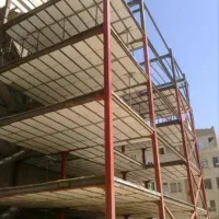 اجرای سقف اسکلت فلزی