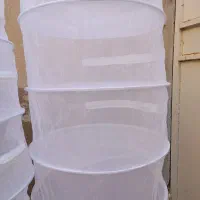 توری مخصوص خشک کردن میوه و سبزیجات|ظروف نگهدارنده، پلاستیکی، یک‌بارمصرف|رباط‌کریم, رباط‌کریم|دیوار